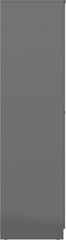 Denver 2 Door Wardrobe - Grey Gloss