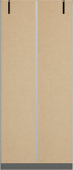 Denver 2 Door Wardrobe - Grey Gloss
