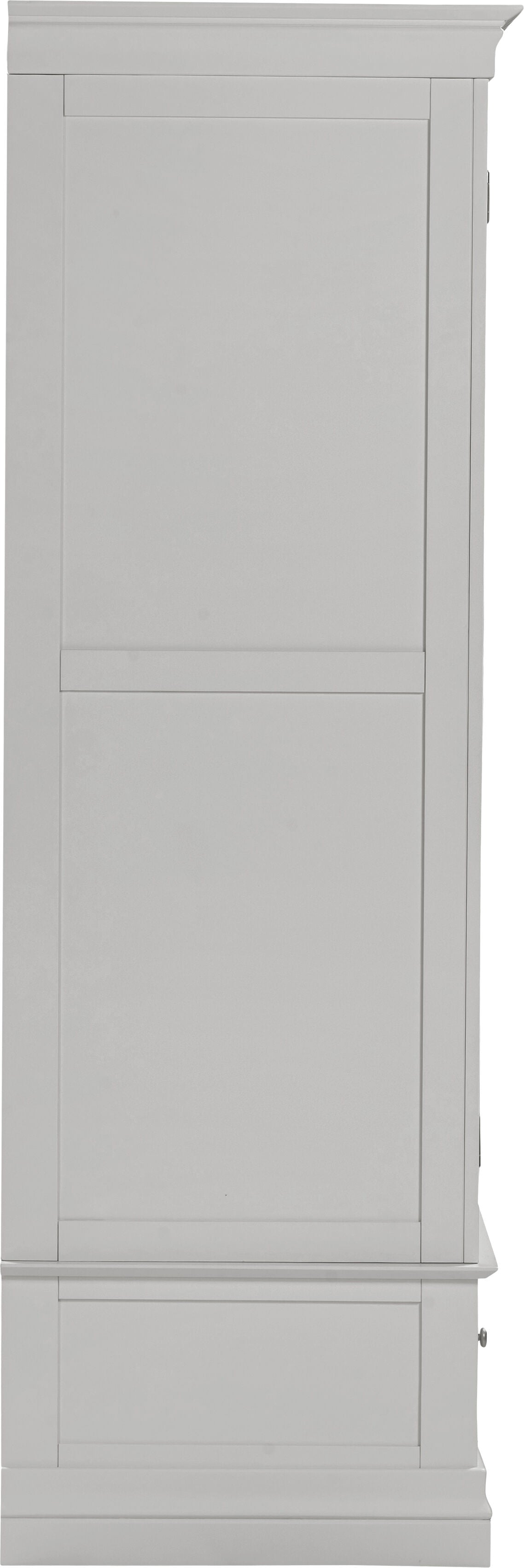 Bordeaux 2 Door Wardrobe - Pebble Grey