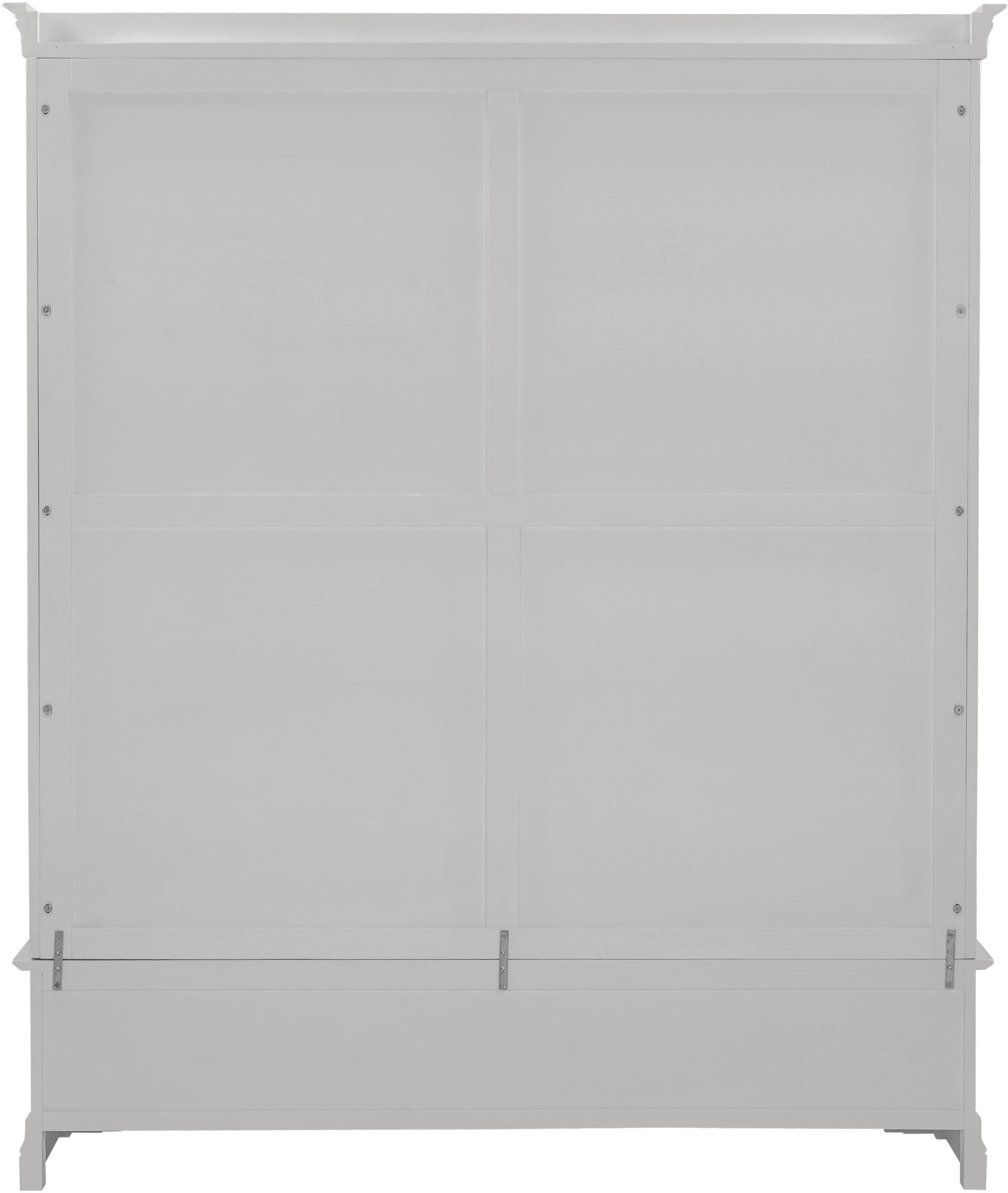 Bordeaux 3 Door Wardrobe - Pebble Grey