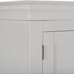 Bordeaux 3 Door Wardrobe - Pebble Grey