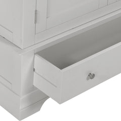 Bordeaux 3 Door Wardrobe - Pebble Grey