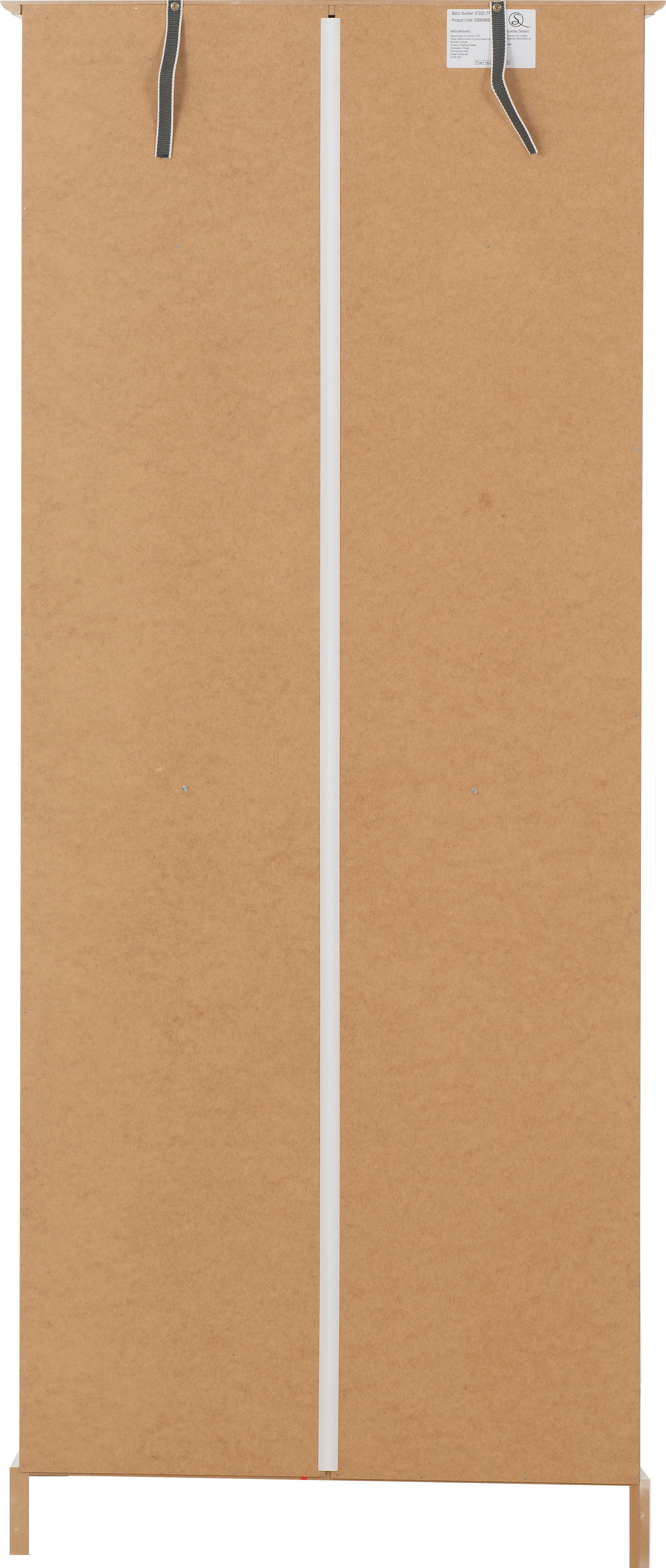 Stratford 2 Door Wardrobe - White