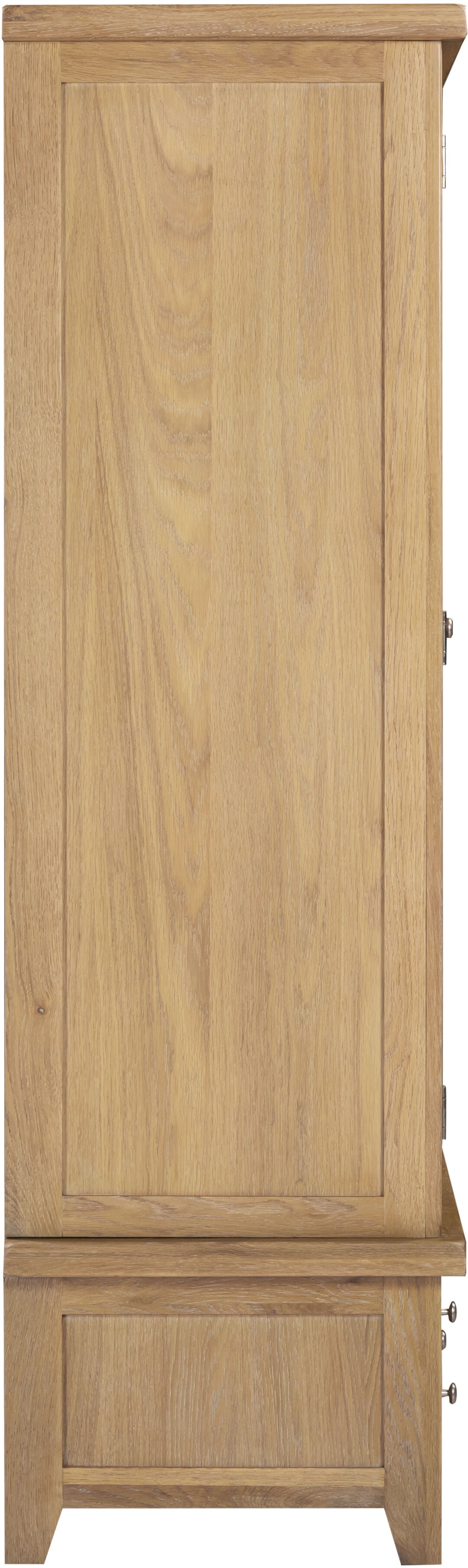 Windsor 3 Door 2 Drawer Wardrobe - Natural Oak