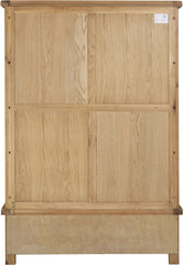 Windsor 3 Door 2 Drawer Wardrobe - Natural Oak
