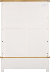 Windsor 3 Door 2 Drawer Wardrobe - Ivory/Oak