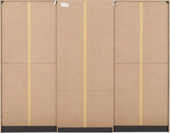 Malvern 6 Door 2 Drawer Wardrobe - Grey