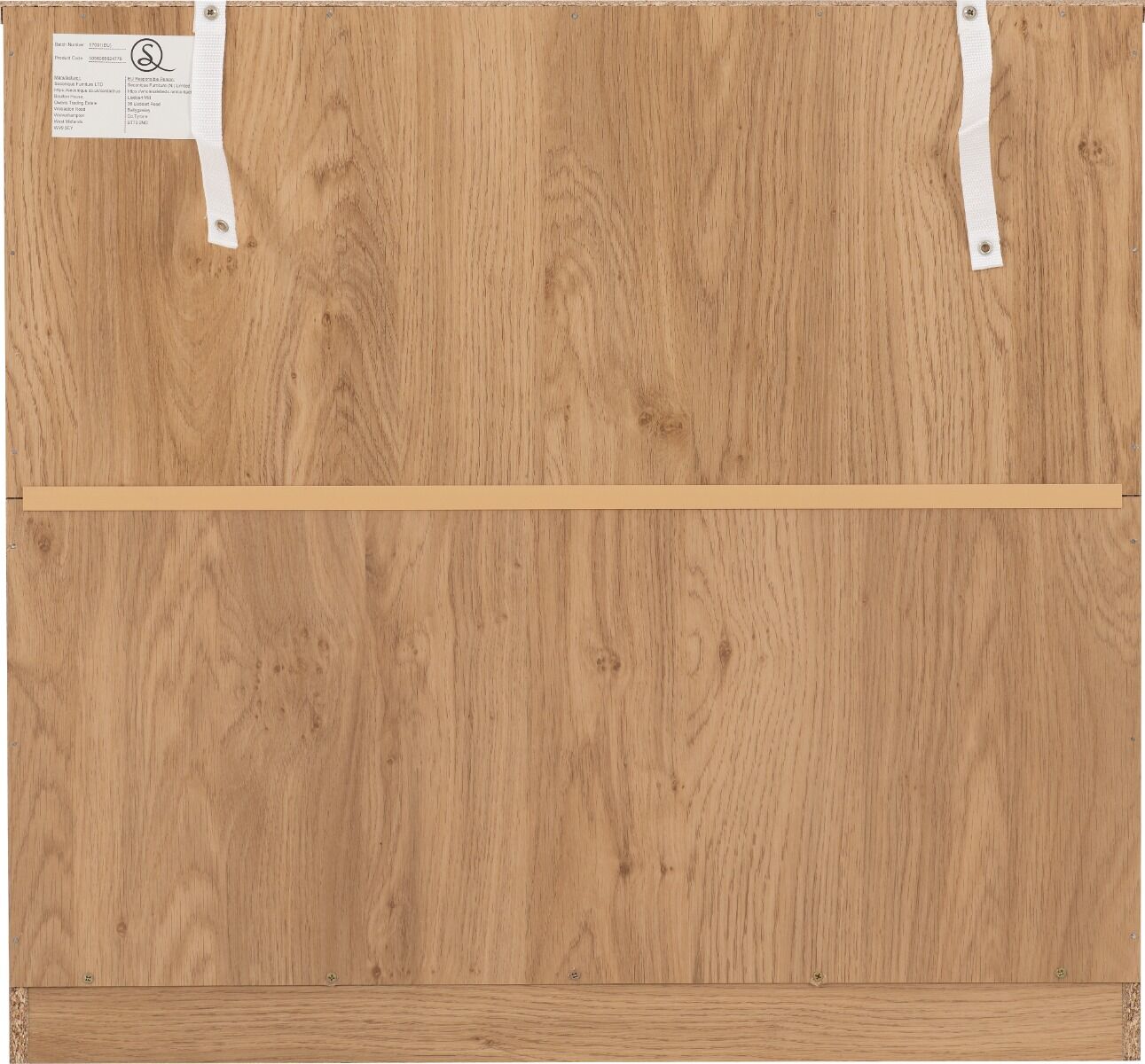 Dakota 4 Drawer Chest - Oak Effect