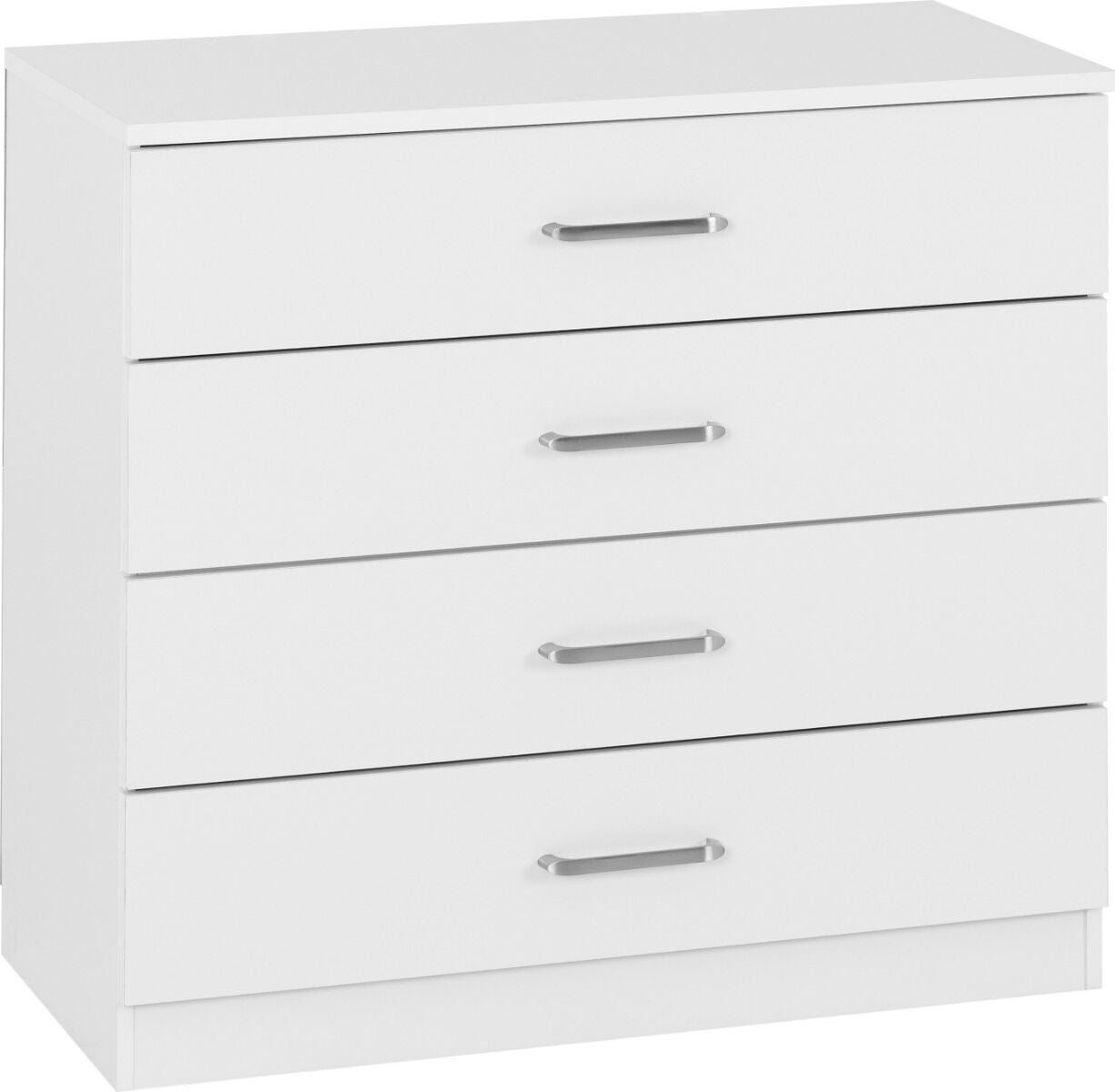 Dakota 4 Drawer Chest - White