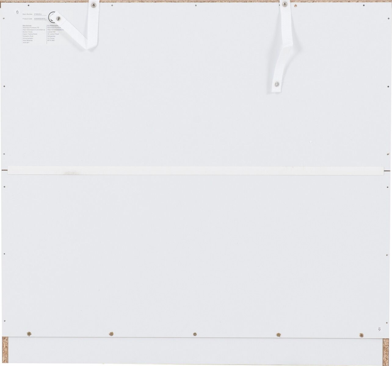 Dakota 4 Drawer Chest - White