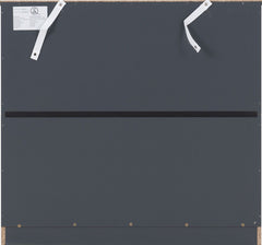 Dakota 4 Drawer Chest - Dark Grey