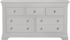 Bordeaux 3+2 Drawer Chest - Pebble Grey