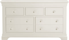 Bordeaux 3+2 Drawer Chest - Ivory
