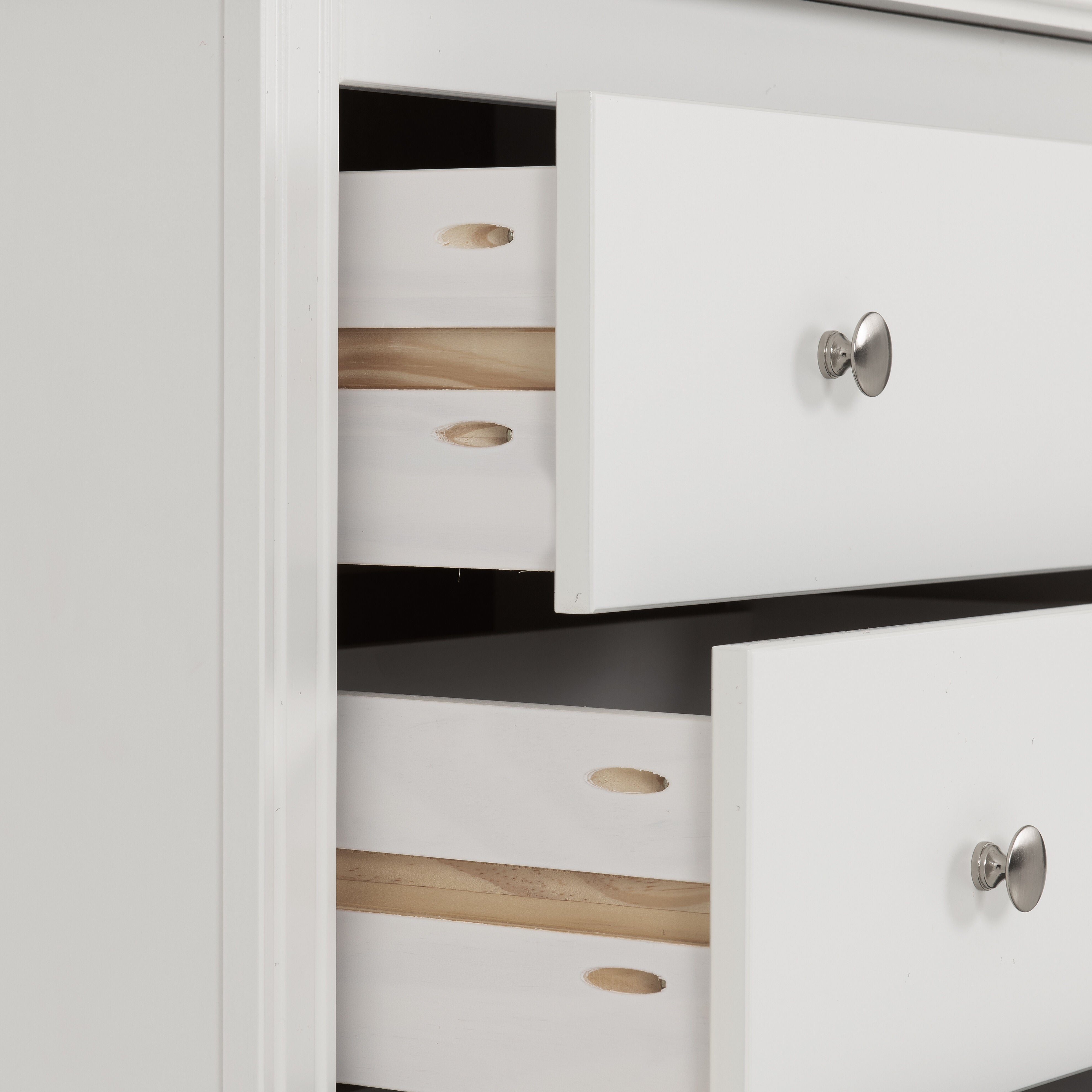 Stratford 3 Drawer Chest - White