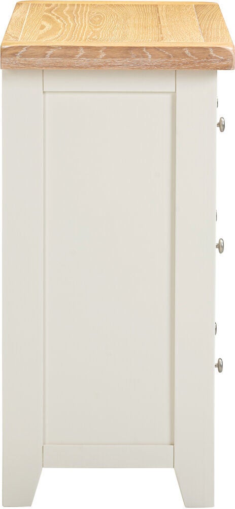 Windsor 3 Drawer Chest - Ivory/Oak