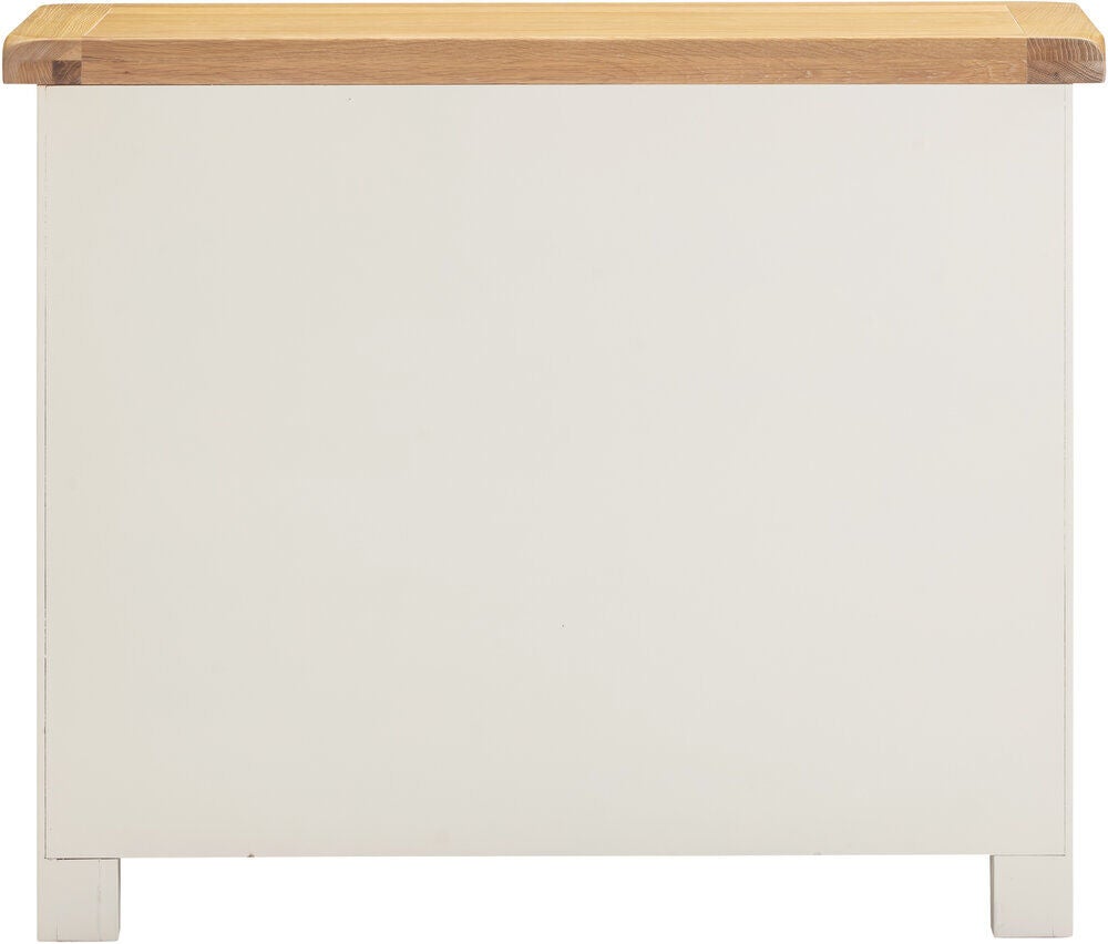 Windsor 3 Drawer Chest - Ivory/Oak