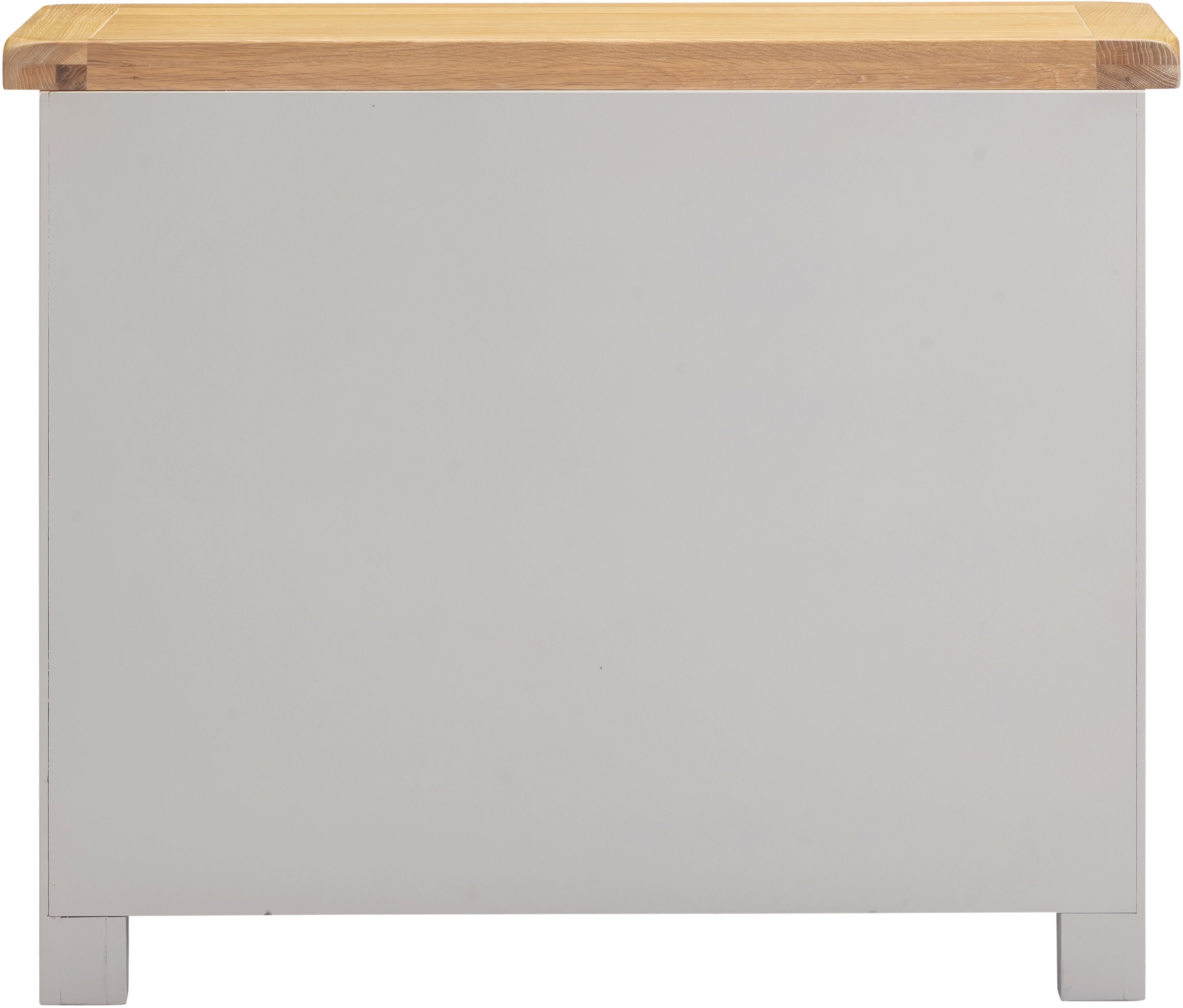 Windsor 3 Drawer Chest - Pebble Grey/Oak