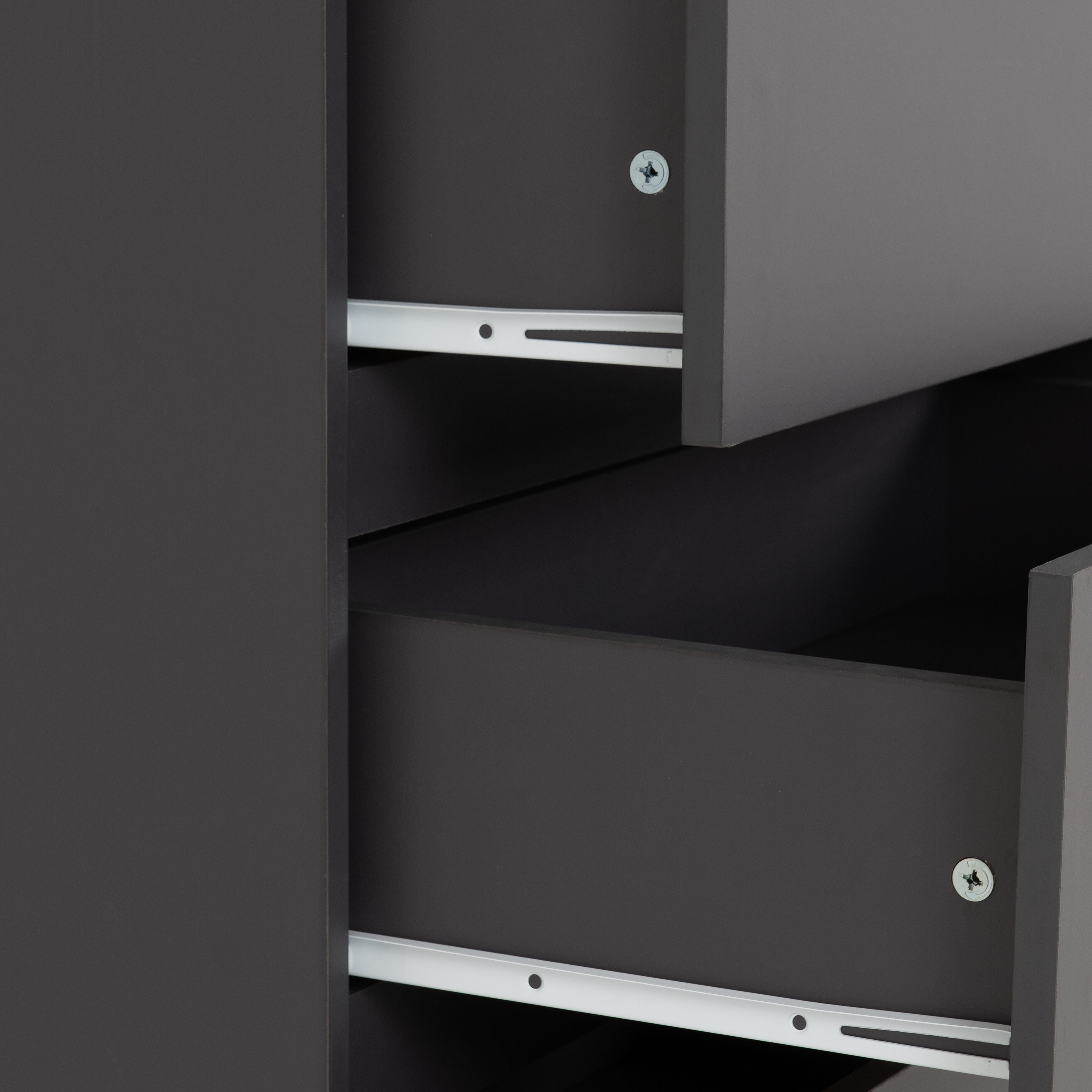 Malvern 3+2 Drawer Chest - Grey