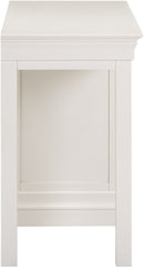 Bordeaux 3 Drawer Dressing Table Set - Ivory/Oat Fabric