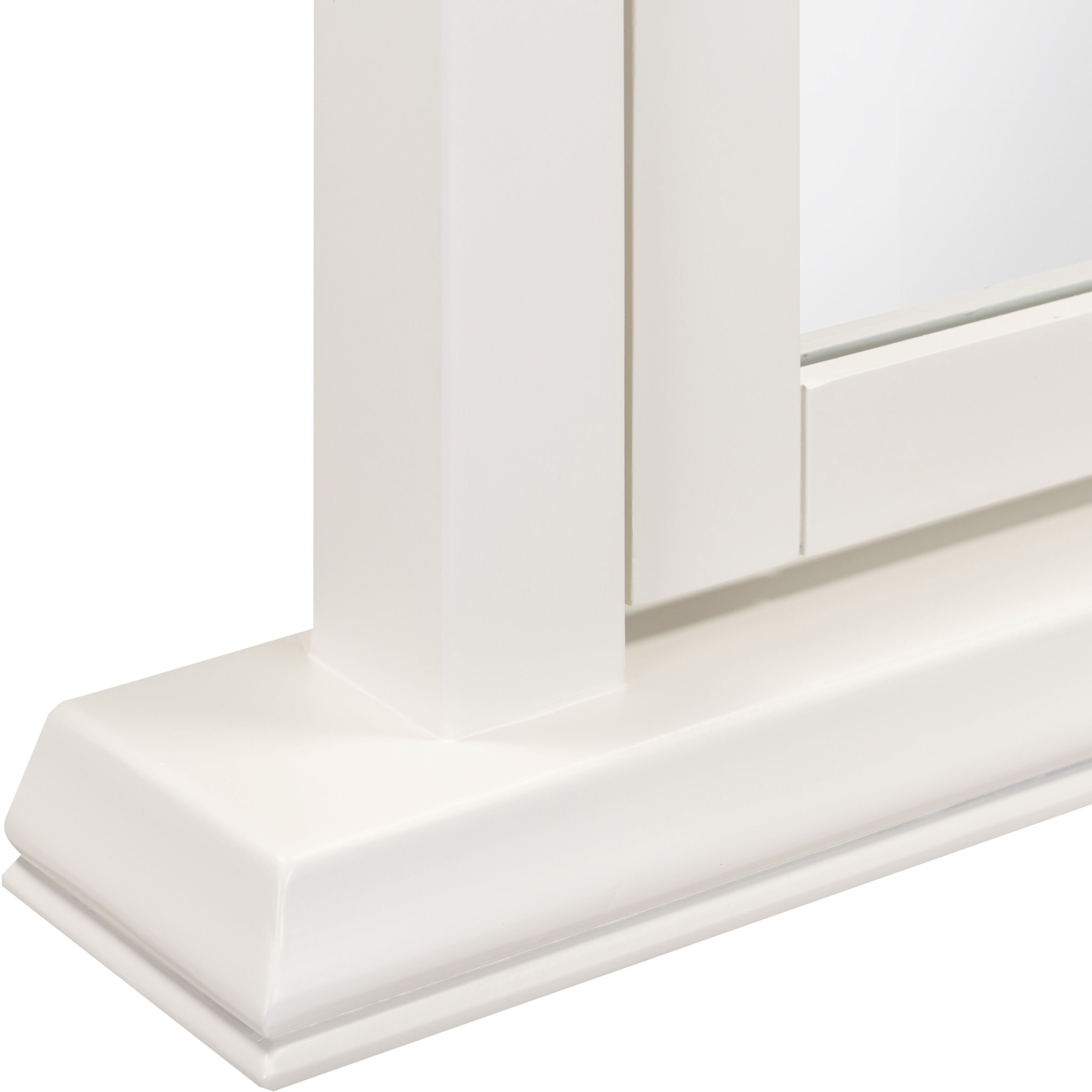 Bordeaux 3 Drawer Dressing Table Set - Ivory/Oat Fabric