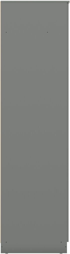 Denver 3 Door Wardrobe Bedroom Set - Grey Gloss