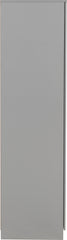 Dakota 3 Door Wardrobe Bedroom Set - Light Grey