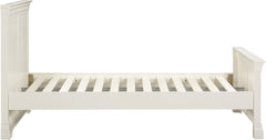Bordeaux 4'6" High End Bed - Ivory