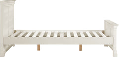Bordeaux 5' High End Bed - Ivory