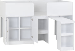 Orlando Study Bunk - White