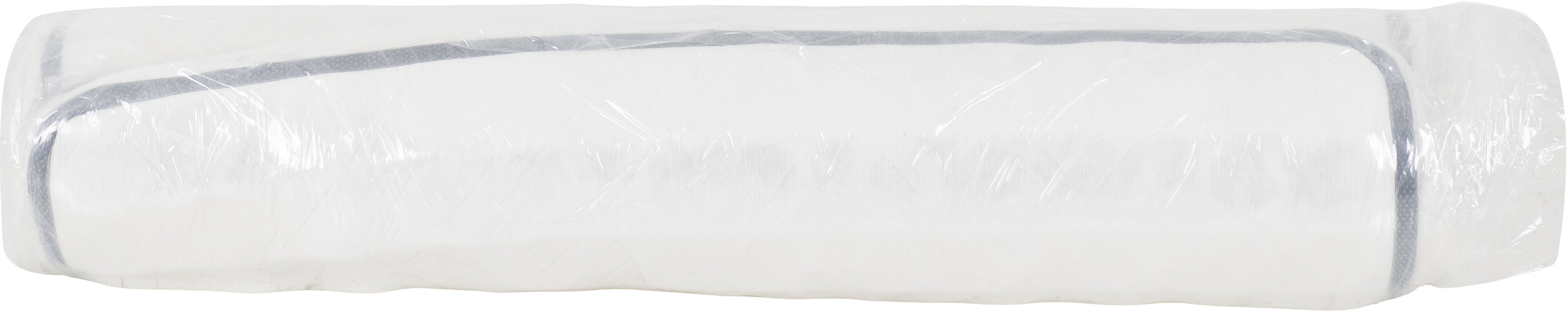 Yasmin 4' Small Double Roll Up Mattress 18cm (Bonnel Spring) - White