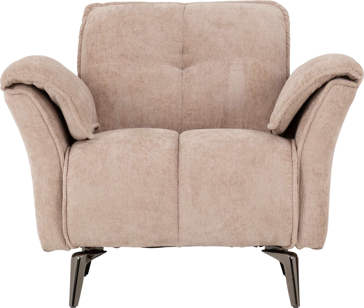 AMALFI 1 SEATER CHAIR CHAMPAGNE FRONT