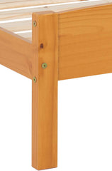 Amber 3' Single Bed Antique Pine Wood leg