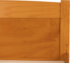 4'6" Double Bed Frame Wooden Antique Pine