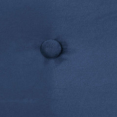 ASHLEY 2 SEATER SOFA - BLUE VELVET FABRIC