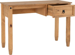 BUDGET MEXICAN STUDY DESK - DISTRESSED WAXED PINE