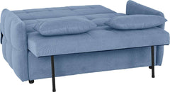CHELSEA SOFA BED - BLUE FABRIC