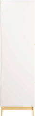 CODY 2 DOOR 1 DRAWER WARDROBE - WHITE/PINE EFFECT