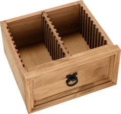 CORONA 4 DRAWER CD CHEST - DISTRESSED WAXED PINE