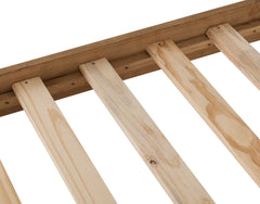 CORONA 5' BED HIGH FOOT END - DISTRESSED WAXED PINE