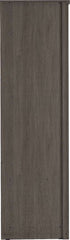 LISBON 3 DOOR WARDROBE - BLACK WOOD GRAIN
