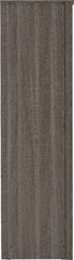 LISBON 4 DOOR WARDROBE - BLACK WOOD GRAIN