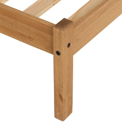 MAYA 4' BED - DISTRESSED WAXED PINE