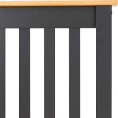 MONACO 3' BED LOW FOOT END - GREY/OAK EFFECT