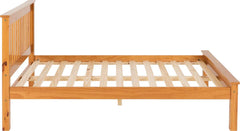MONACO 5' BED LOW FOOT END - ANTIQUE PINE