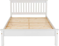 MONACO 4' BED LOW FOOT END - WHITE