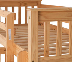 NEPTUNE 3' BUNK BED - OAK EFFECT