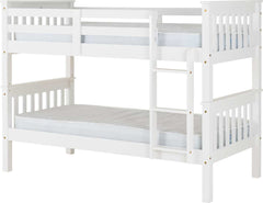 NEPTUNE 3' BUNK BED - WHITE