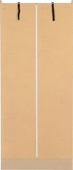 NEVADA 2 DOOR 1 DRAWER WARDROBE - WHITE GLOSS
