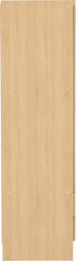 NEVADA 3 DOOR 2 DRAWER MIRRORED WARDROBE - SONOMA OAK EFFECT