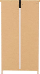 NEVADA 5 DRAWER NARROW CHEST - WHITE GLOSS